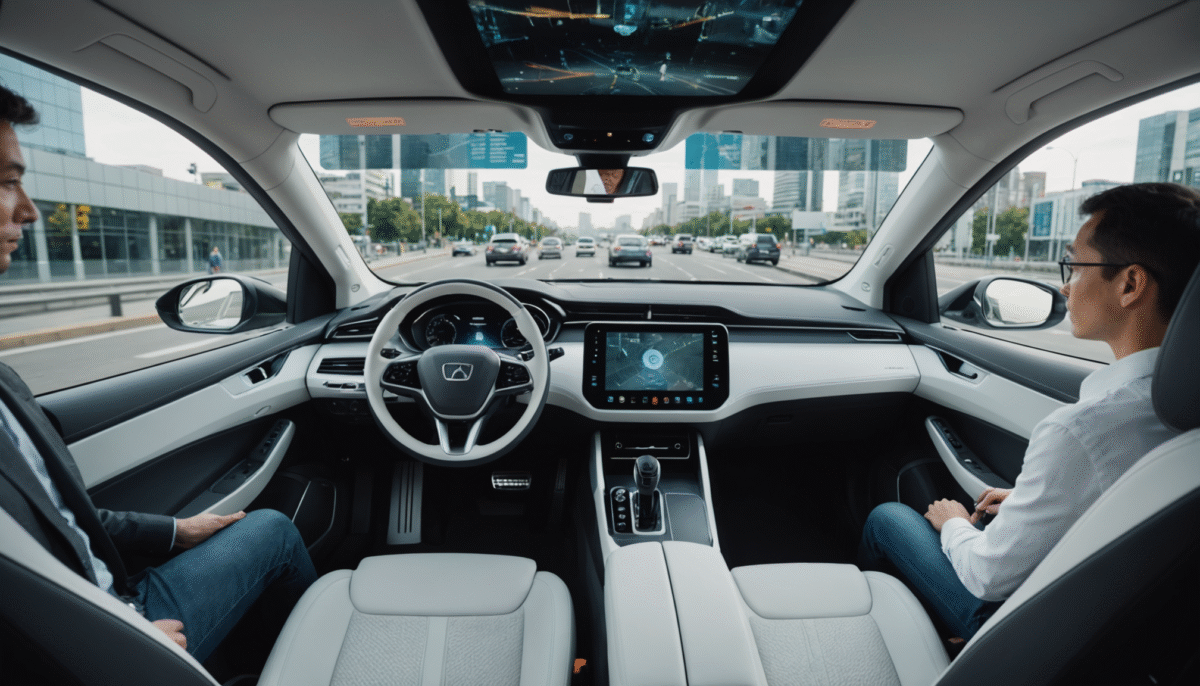 L’expérience d’un passager dans une voiture sans conducteur