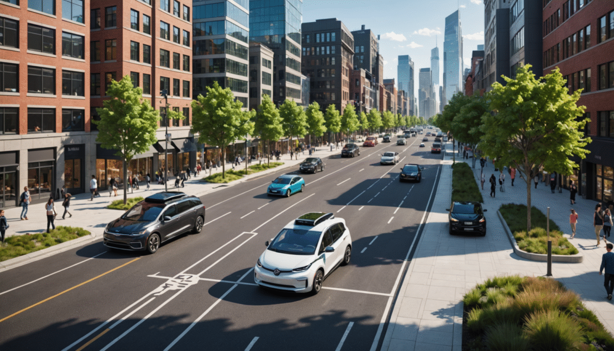 Ville du futur : à quoi ressembleront nos rues sans conducteurs ?